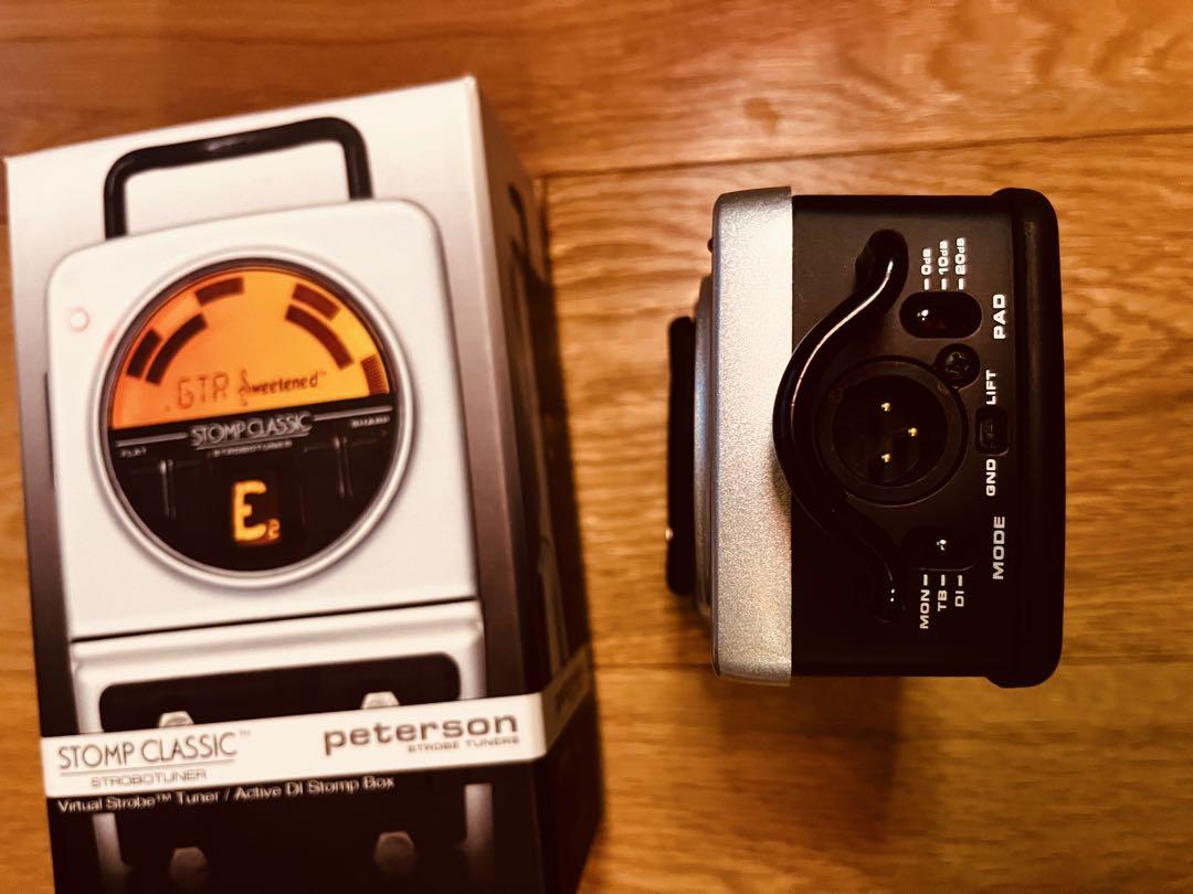 出ました！PETERSON Stomp Classic ペダル型ストロボチューナ
