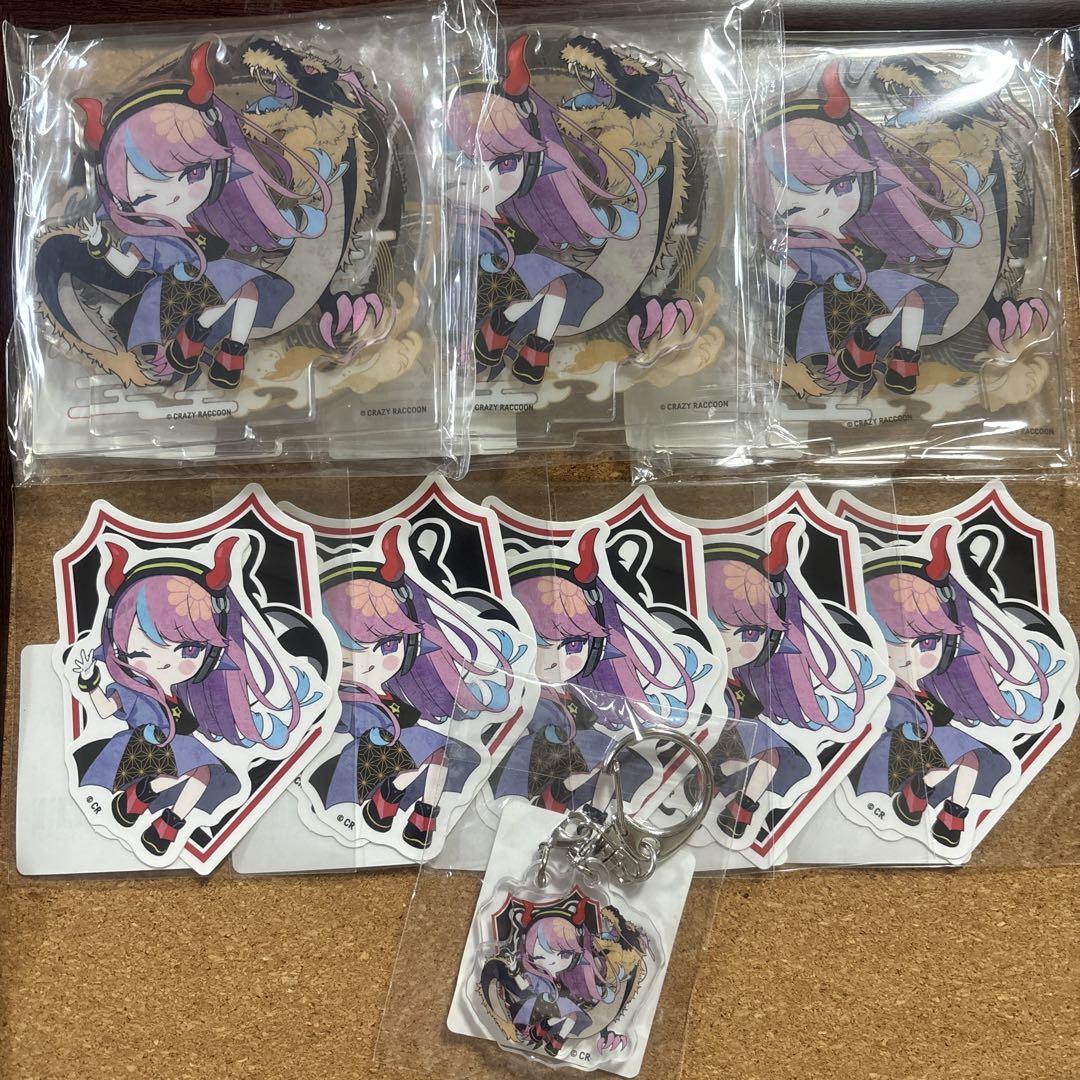 DMMスクラッチ CR selly アクリルキーホルダー ステッカー