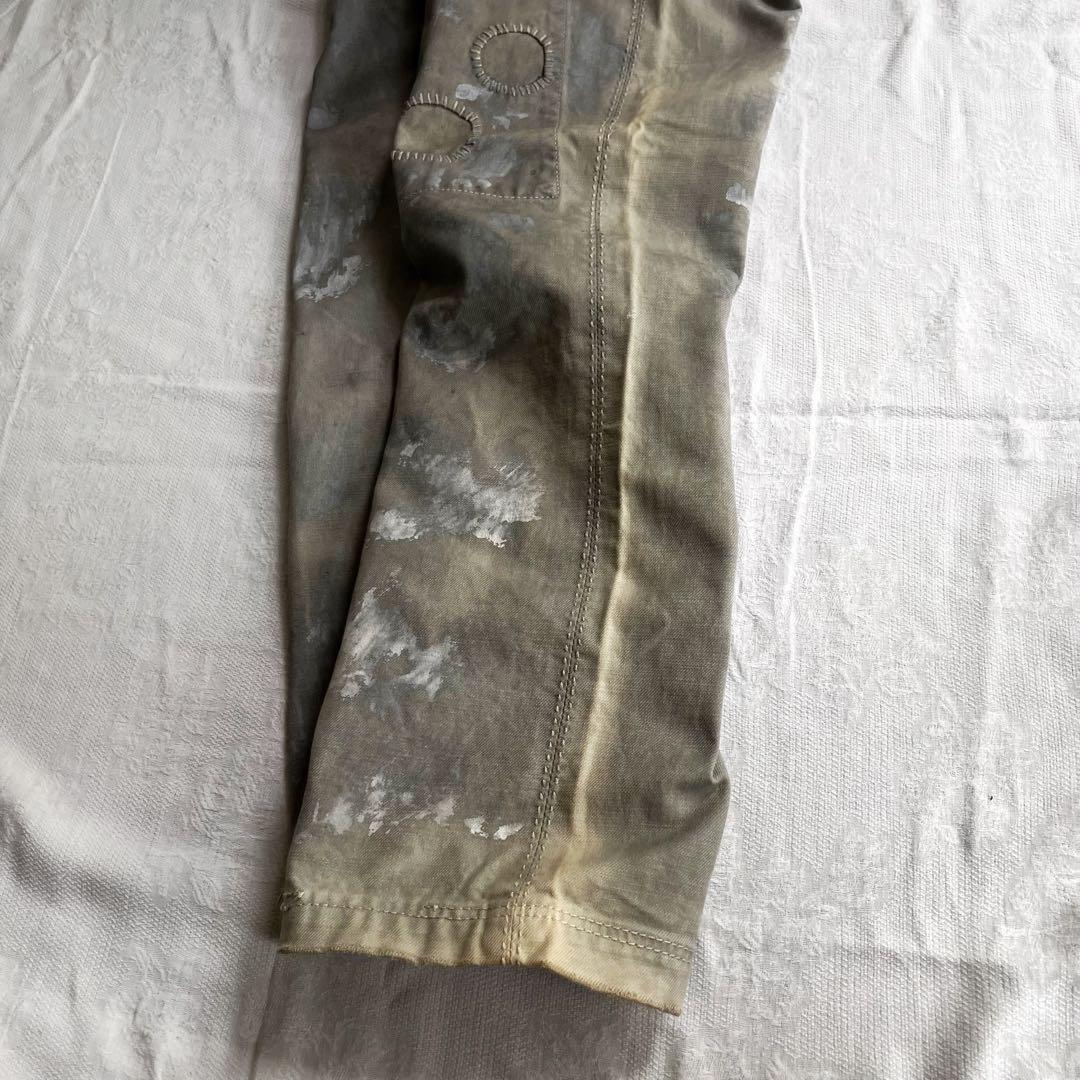 90s 鬼フェード　Ralph Lauren コットン　ミリタリー チノパンツ