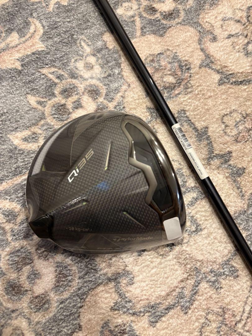 【新品】TaylorMade Ｑi35 MAX 10.5 ドライバー