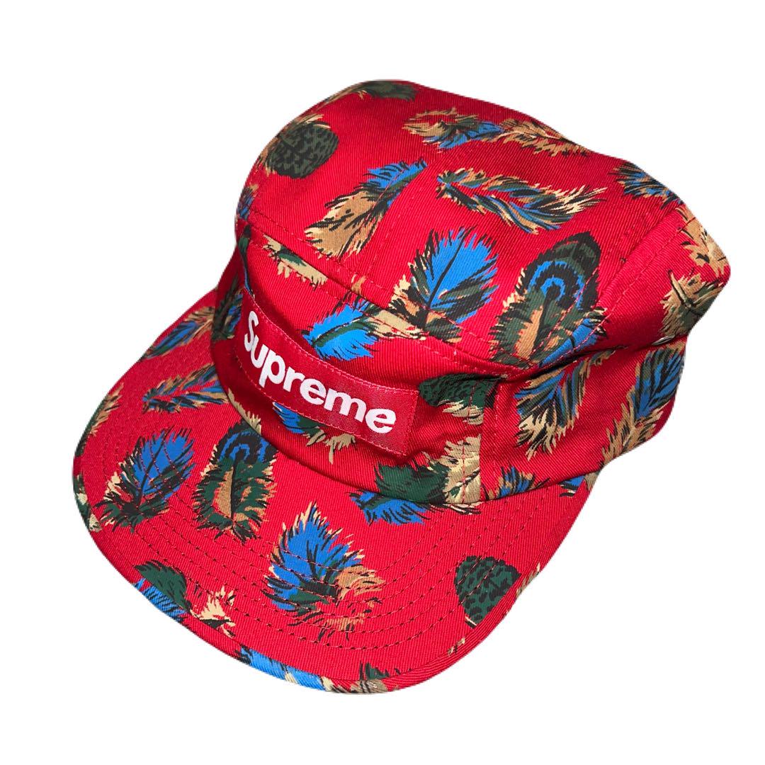 希少　supreme feathers camp cap 10aw