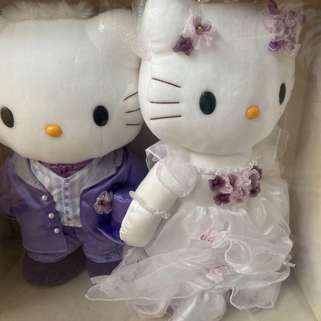 サンリオ キティ ダニエル ウェディング プリンセス タキシード ぬいぐるみ