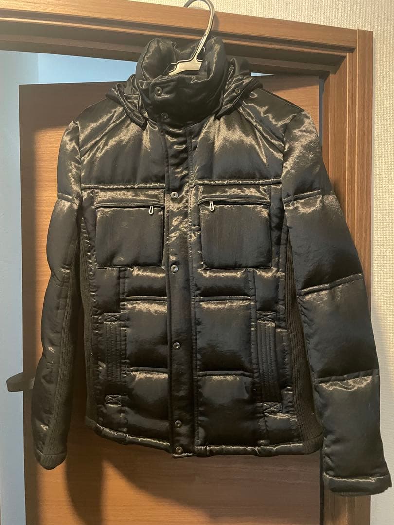 5351プールオム ダイヤモンドサテン ダウンジャケット サイズ2M・5351 POUR LES HOMMES