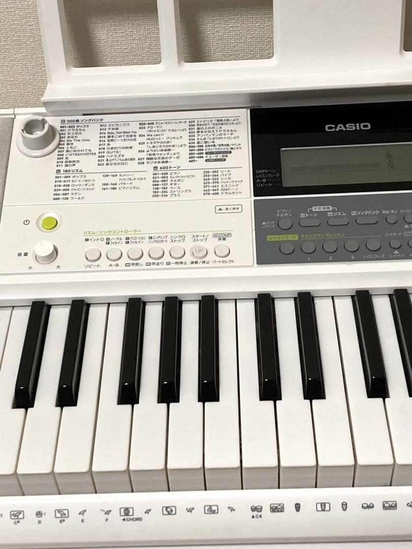 【美品】 カシオ 61鍵盤 電子キーボード LK-511 光ナビゲーション