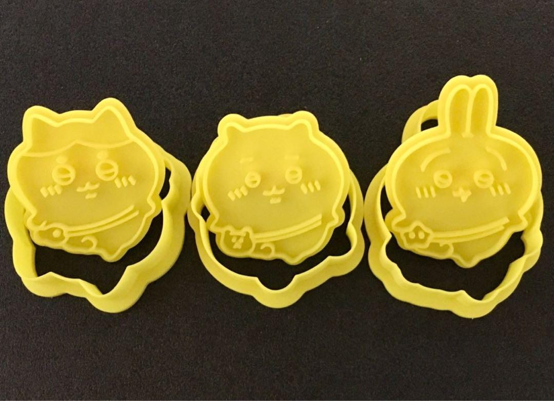 ちいかわクッキー型抜きスタンプ3個セット