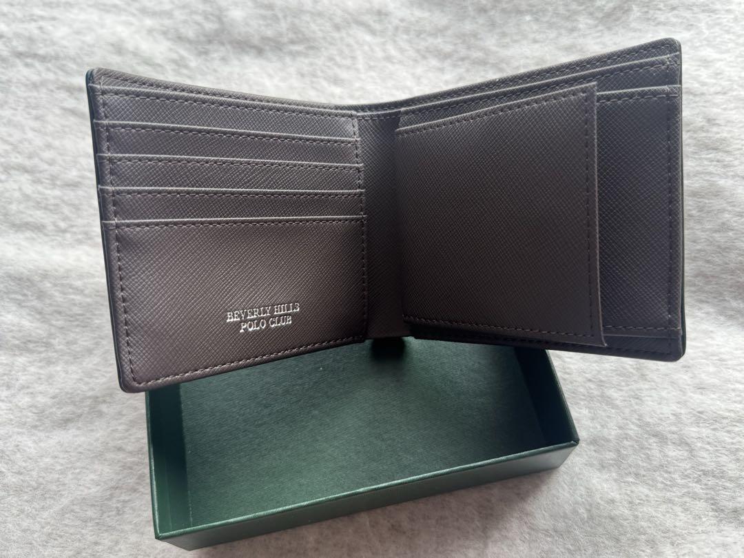 BEVERLY HILLS POLO CLUB 折り財布 ダークグリーン