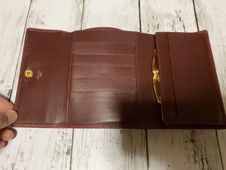 好評NEW⌖ カルティエ ワインレッド 箱付き oGbLk-m32926006741 Cartier 財布 新品正規店