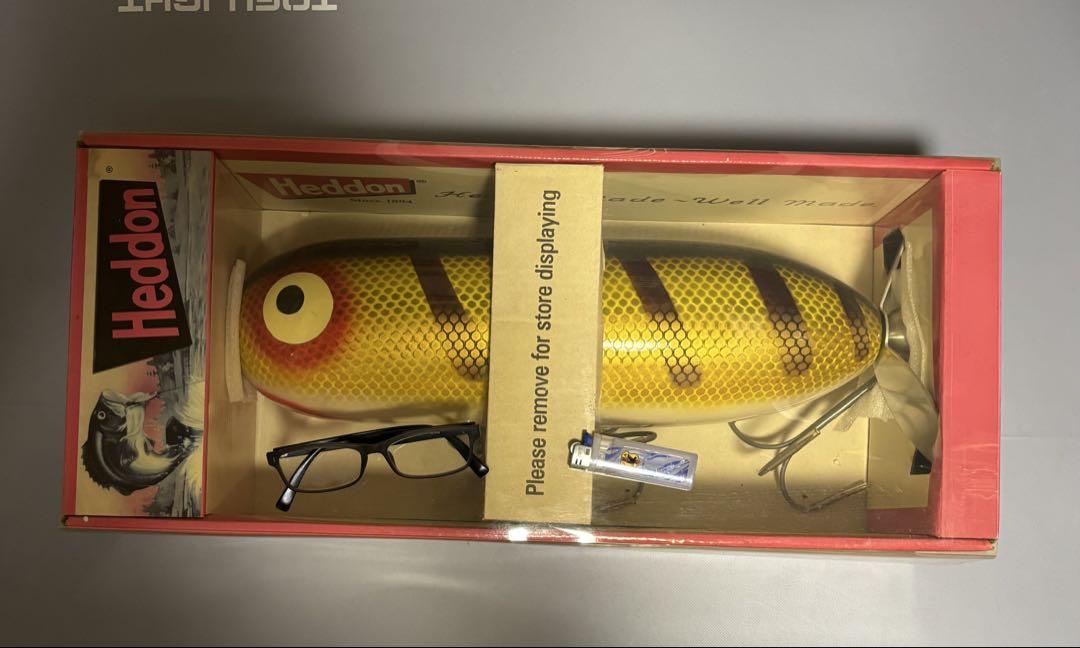 Heddon Giant Lure イエロー・ブラックストライプ
