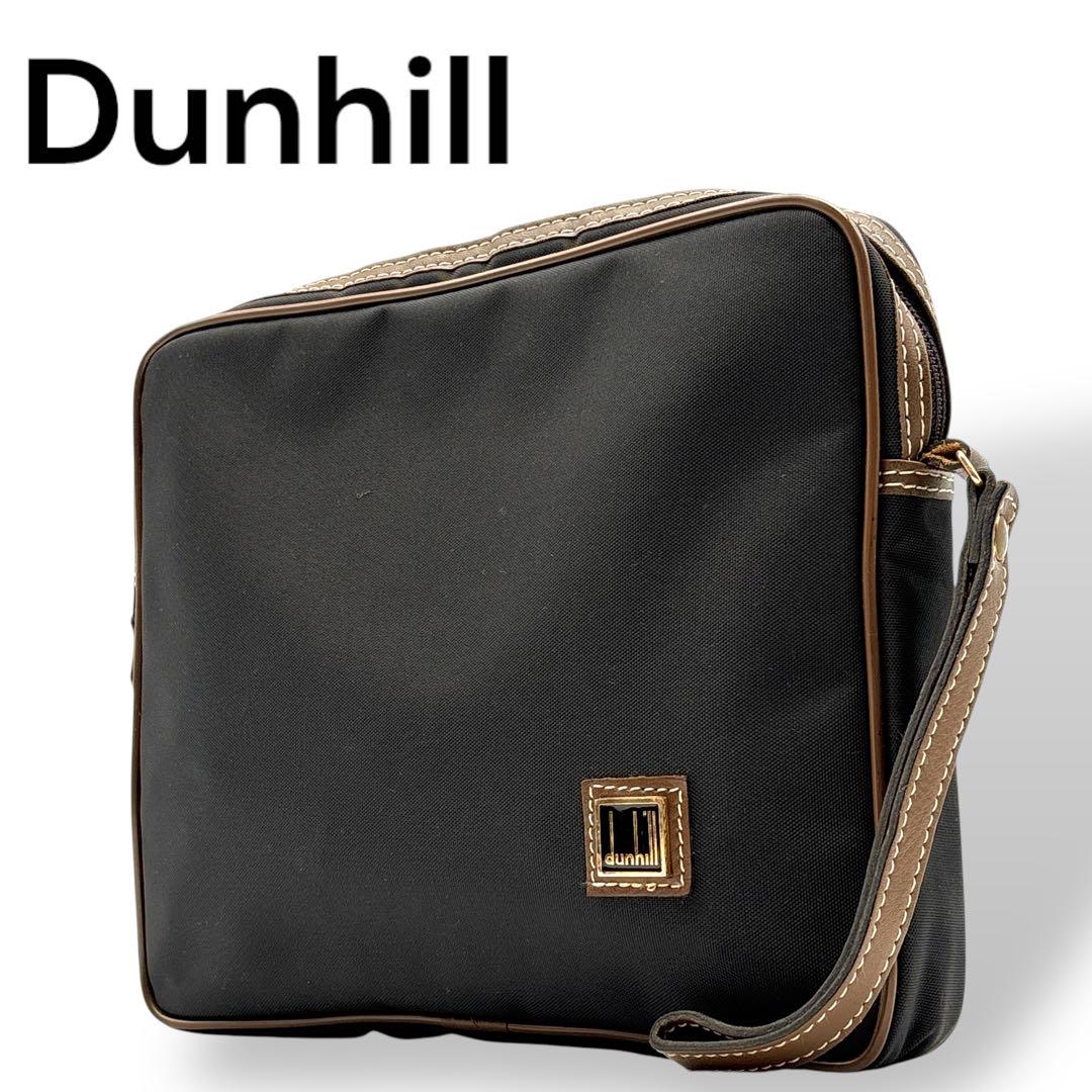 Dunhill ダンヒル クラッチバッグ セカンドバッグ ブラック ナイロン