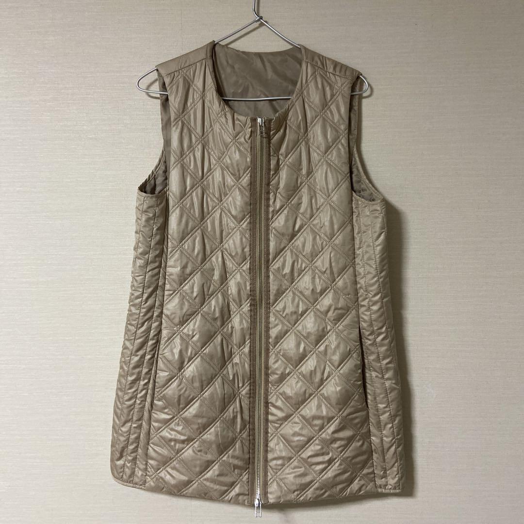 元町ゼラール　ベージュ ロングコート フード付　美品2way ライナー付撥水　春