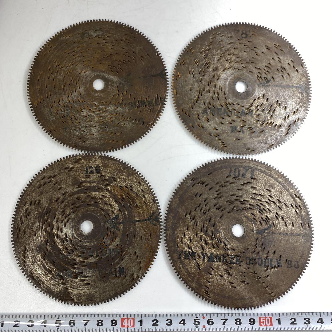 専用アンティークディスク式オルゴールディスク5枚　可動品　東Y7-0311☆2F