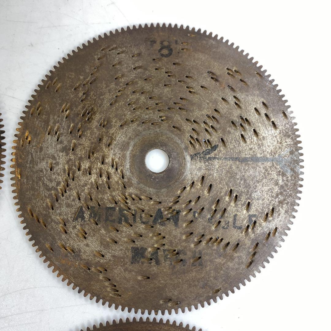 専用アンティークディスク式オルゴールディスク5枚　可動品　東Y7-0311☆2F