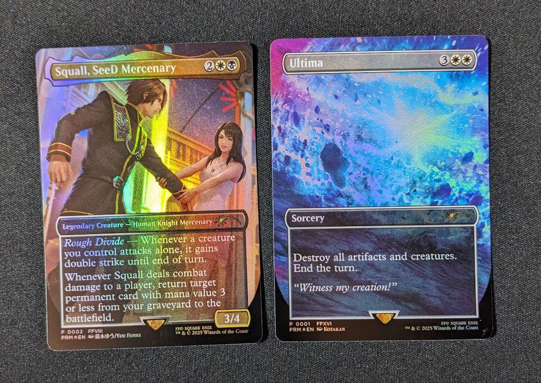 MTG Squall， SeeD Mercenary Ultima プロモ-買い最安