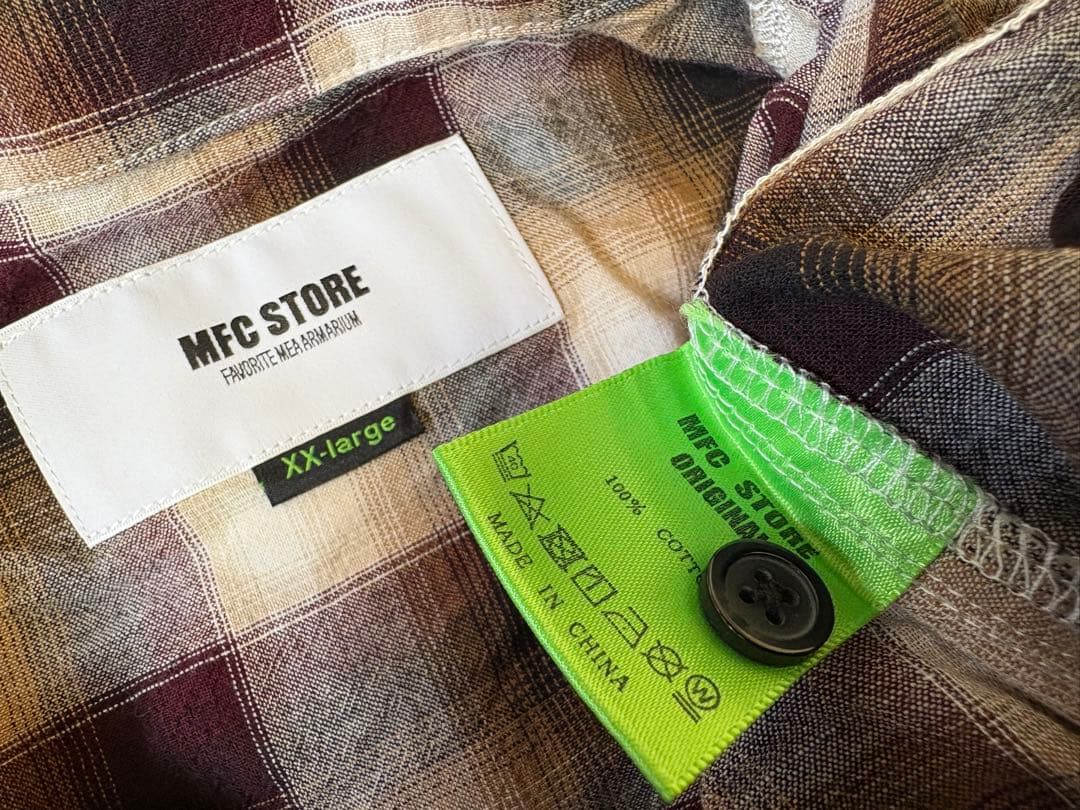 MFC STORE シャツ XXL チェック EXAMPLE ナイキ ZARA2XL 3L MFC STORE HOMU-JOURNEY_COM