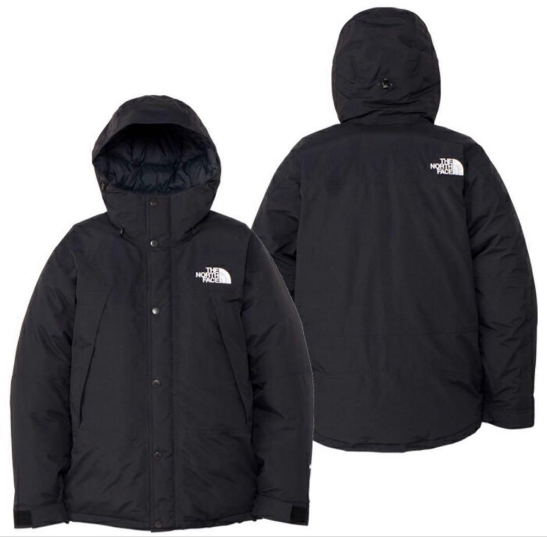 新品 ノースフェイス ND92454 マウンテンダウンジャケット ブラック L