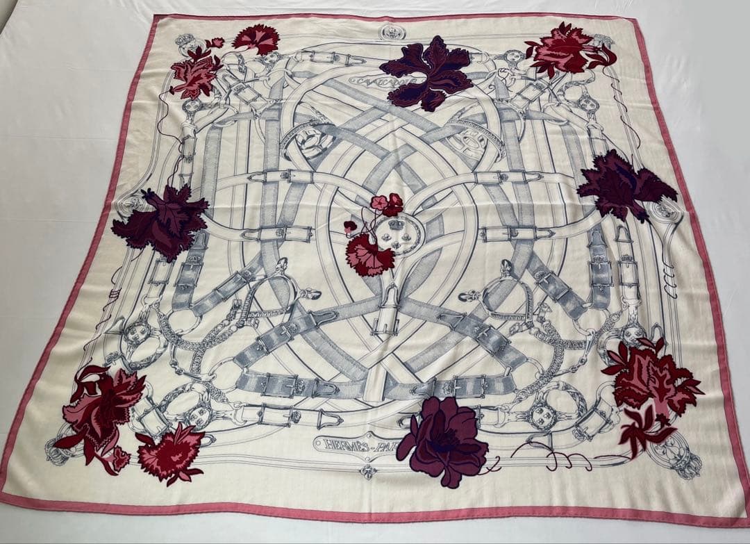 エルメス　大判ストール　ストールショール