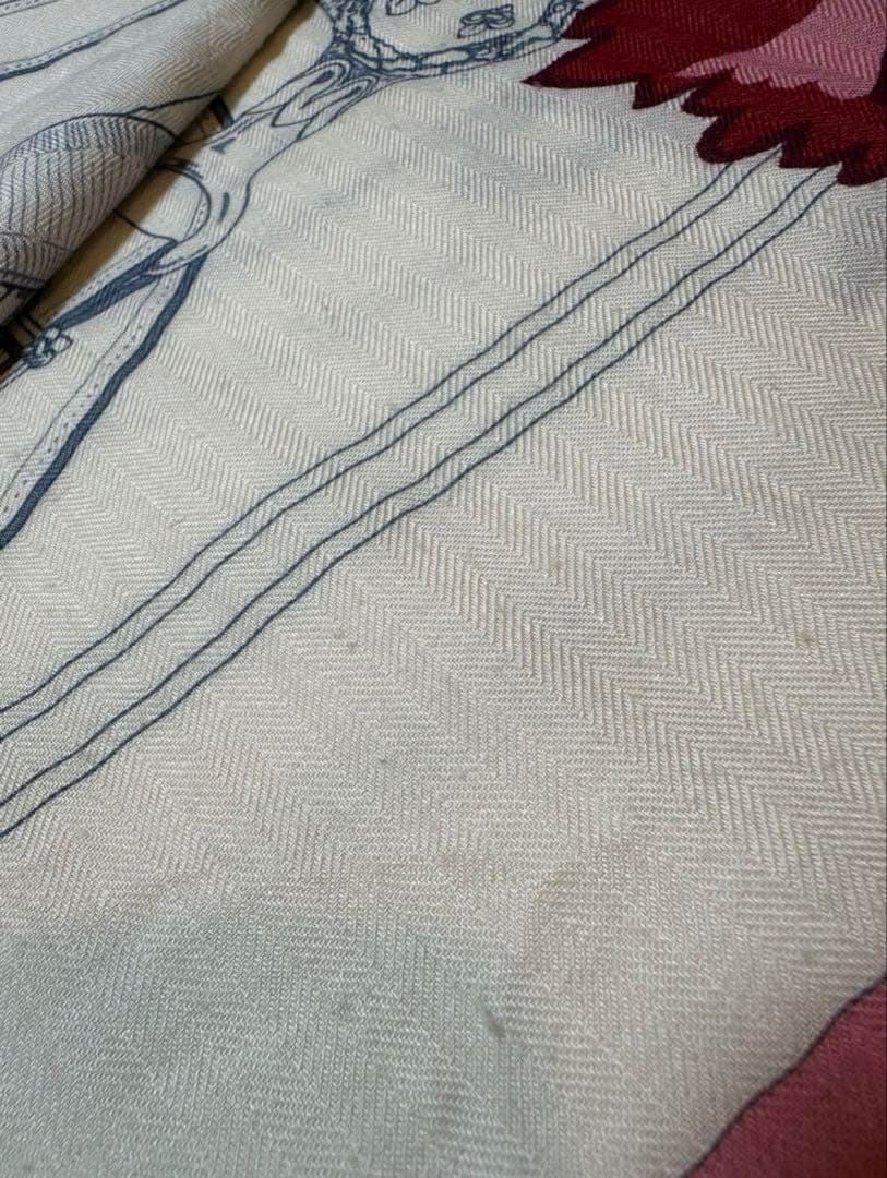 エルメス　大判ストール　ストールショール