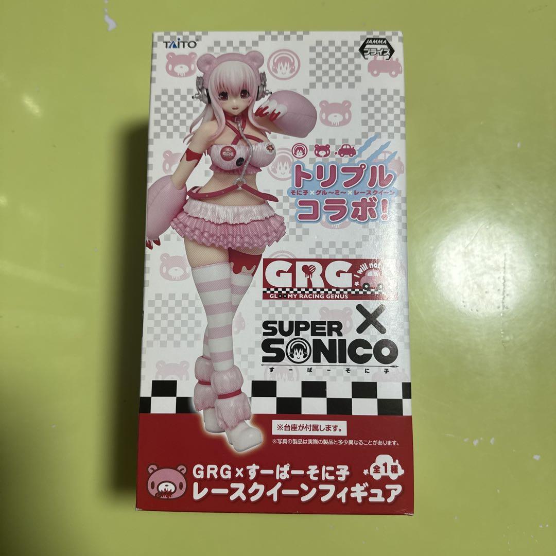 すーぱーそに子レースクイーンフィギュア GRG すーぱーそに子 レースクイーン フィギュア 限定 コミック
