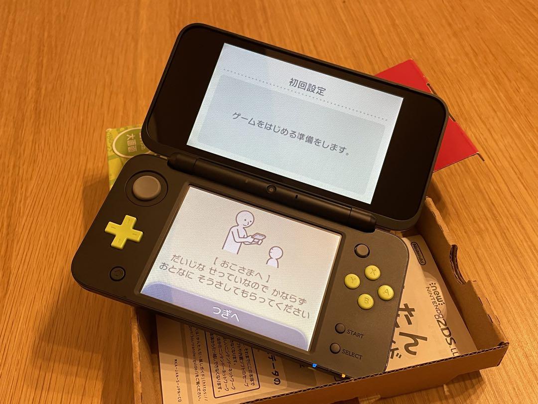 任天堂 Nintendo 2dsLL ブラック ライム 画像2