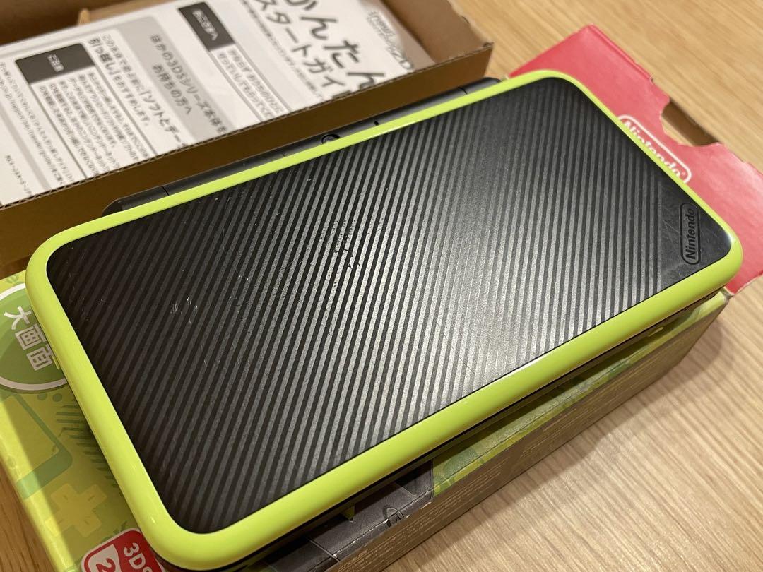 任天堂 Nintendo 2dsLL ブラック ライム 画像3