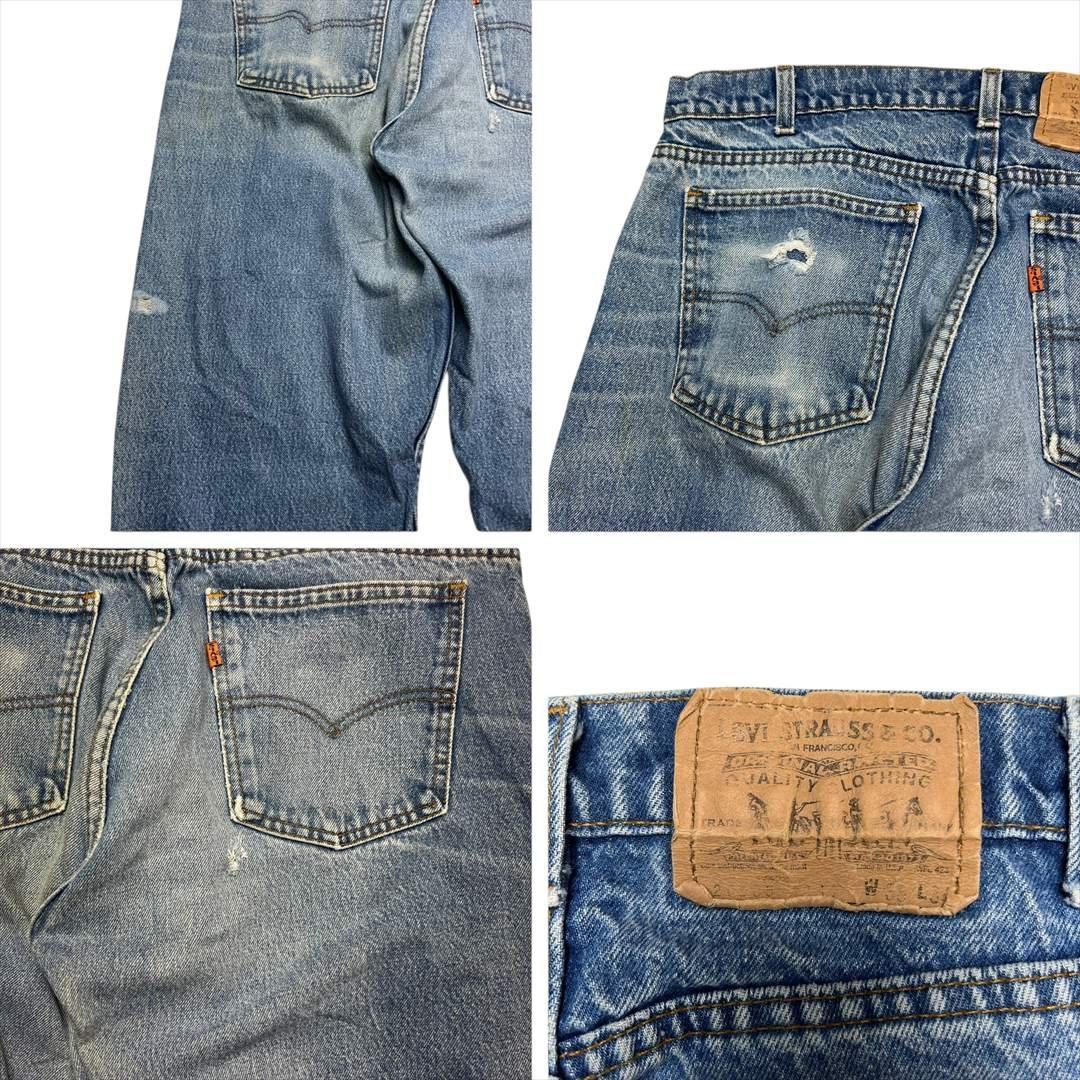 80s Levi's オレンジタブ デニム 古着 メンズ W38 L34