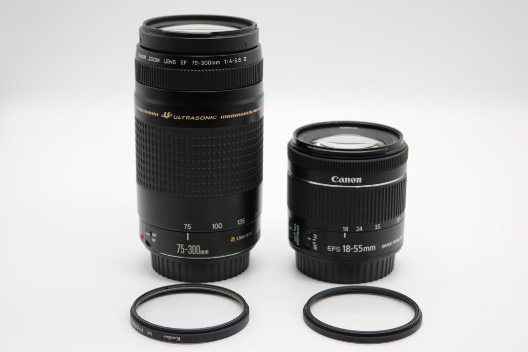 超美品 【Canon EOS Kiss X10i ダブルレンズ】 Wi-Fi搭載