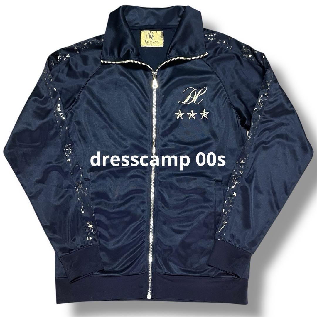 ドレスキャンプ トラックジャケット 00s dresscamp ゴールドラメ