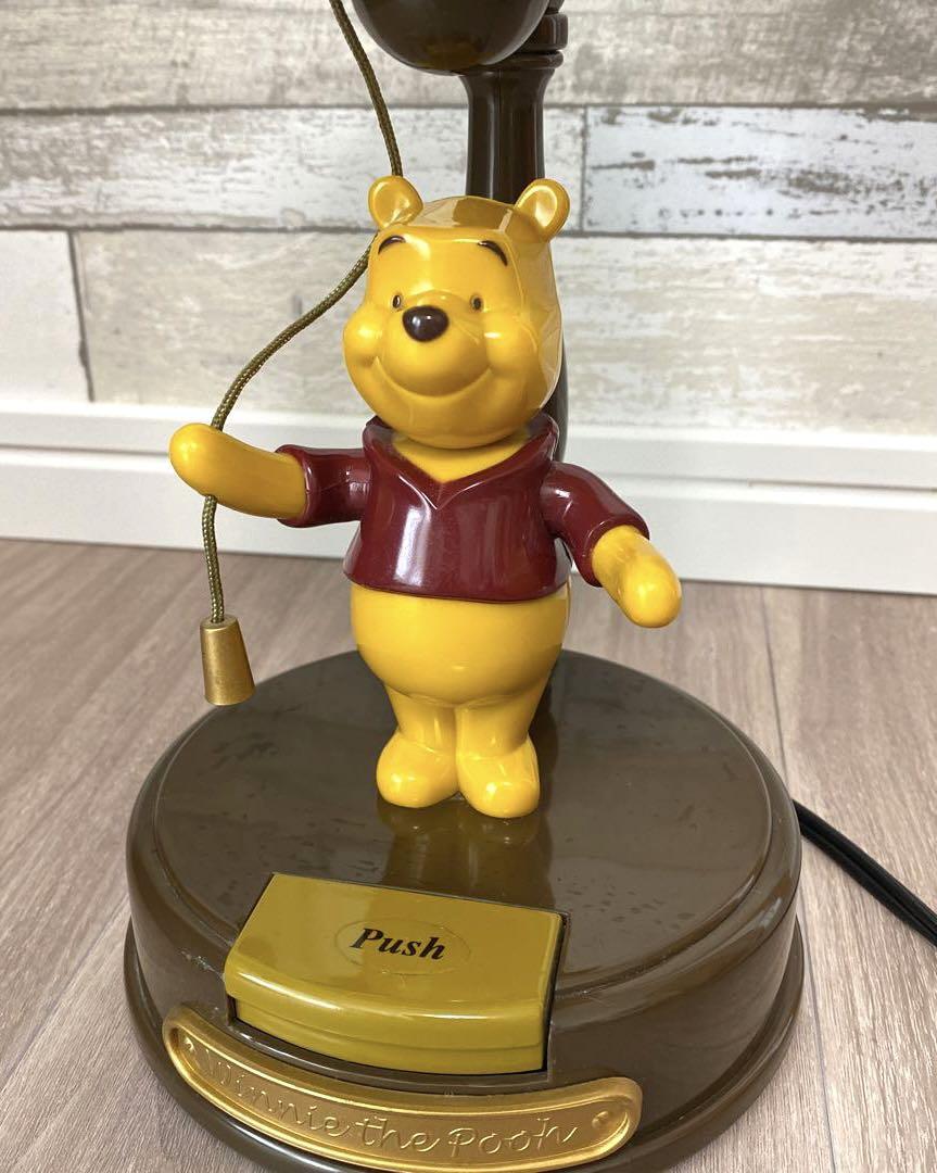 ◆美品◎レトロ クラッシック くまのプーさん　アクションランプ Disney