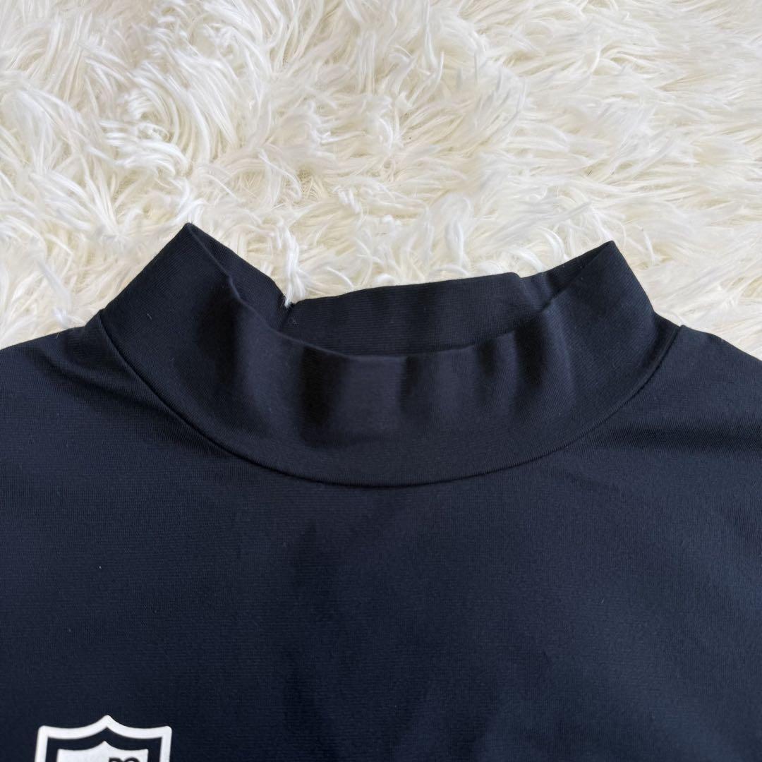 PEARLY GATES】美品♡モックネックワンピース ストレッチ