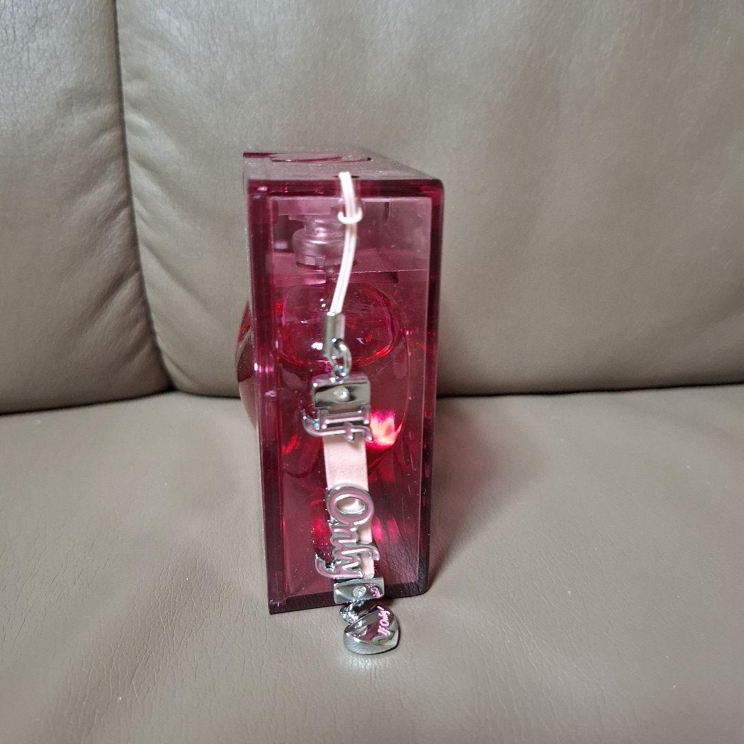 ハート型香水 ピンクボトル チャーム付き イフオンリー 50ml