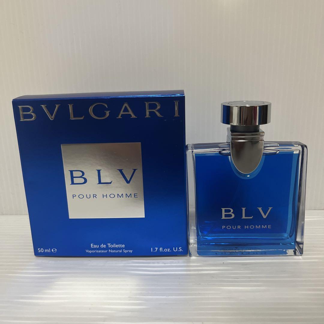 ブルガリ ブループールオム オードトワレ 50ml - 香水(男性用