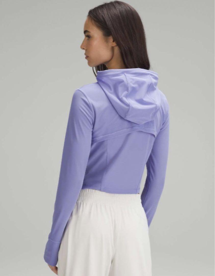 ルルレモン Define Cropped Hooded Jacket Mesh