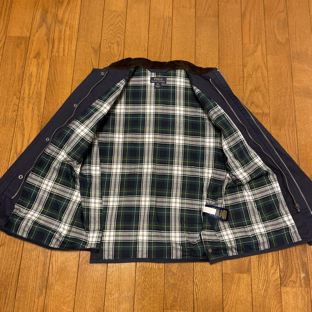 POLO ラルフローレン ネイビー ジャケット コーデュロイ襟