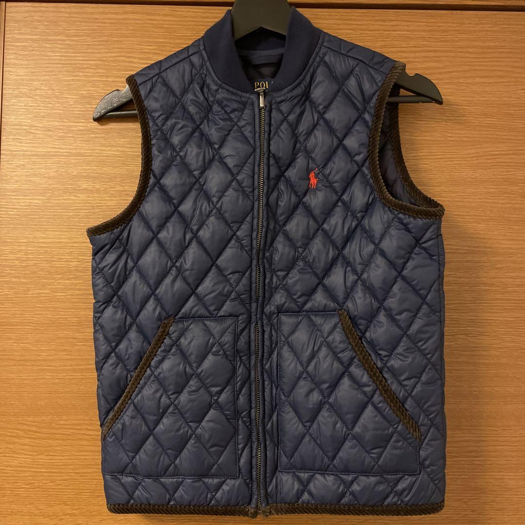 POLO ラルフローレン ネイビー ジャケット コーデュロイ襟
