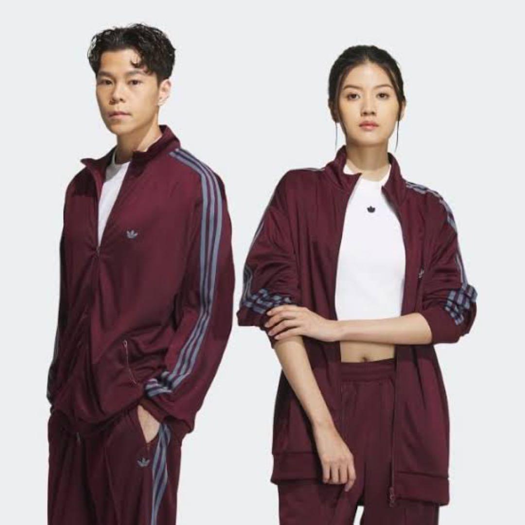 adidas(アディダス) ベッケンバウアー トラックジャケット マルーン M