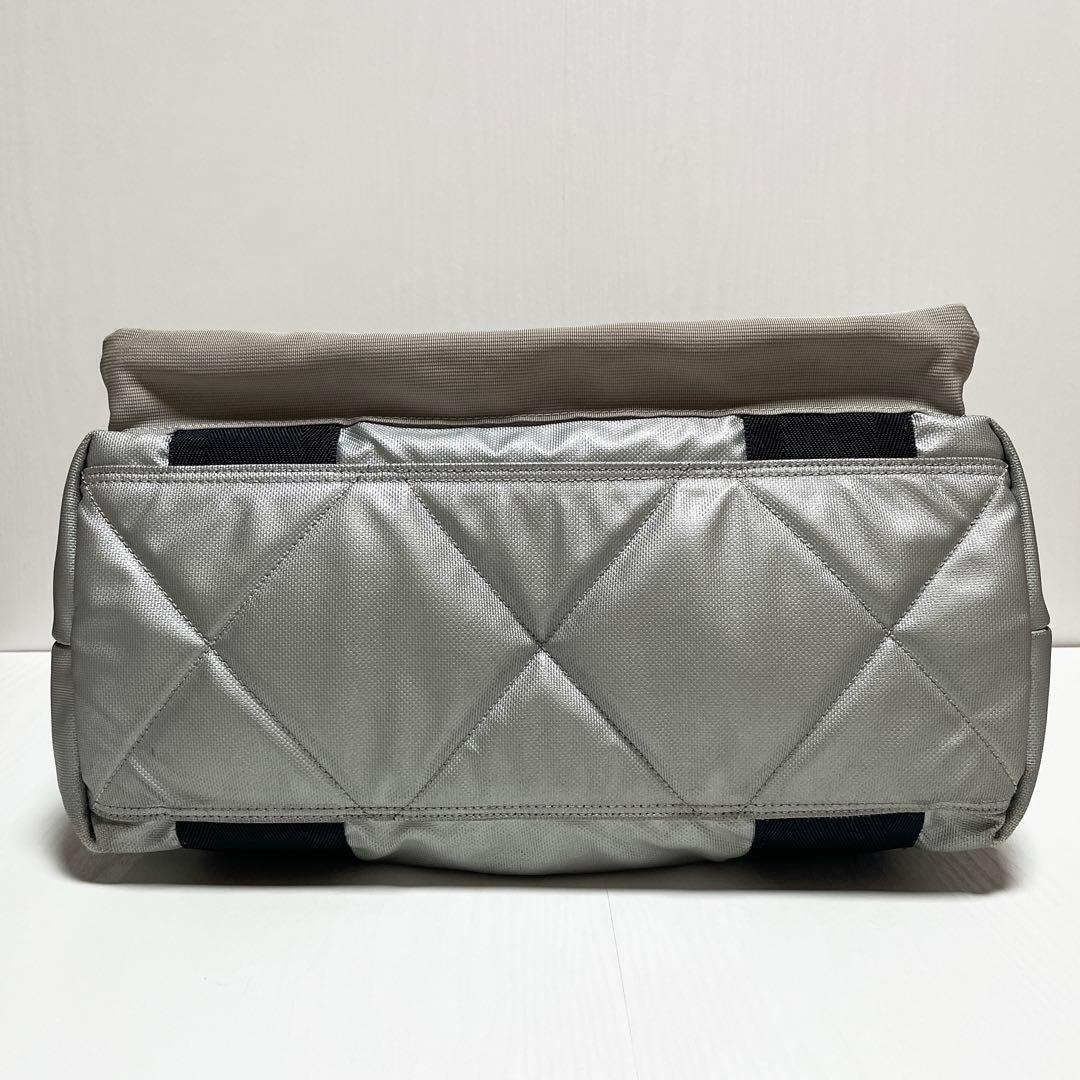 大容量 PORTER ポーター 吉田カバン プリズム トートバッグ シルバー L MEDICALDB_JP