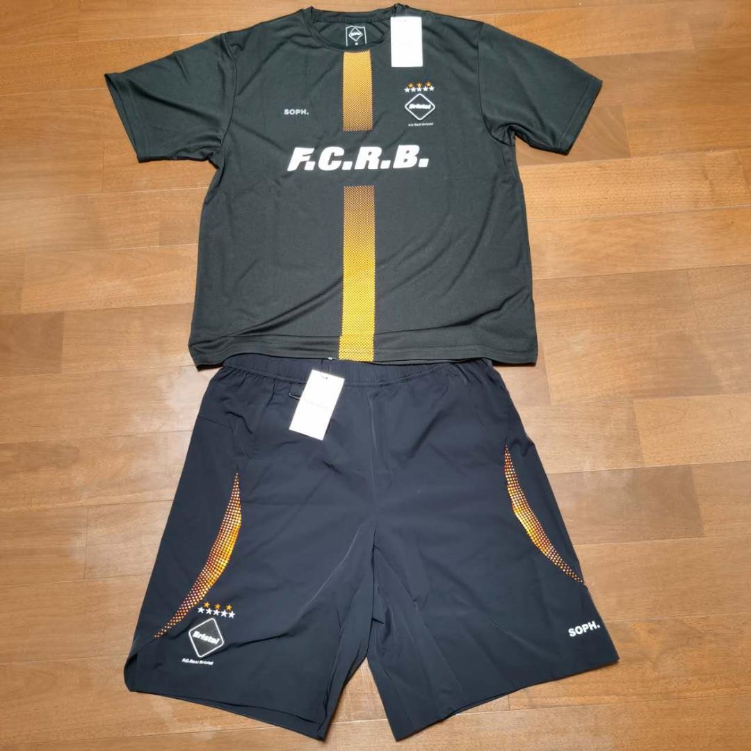 ★新品　FCRB 25SS S/S セットアップ（ゲームシャツ、パンツ）Mサイズ