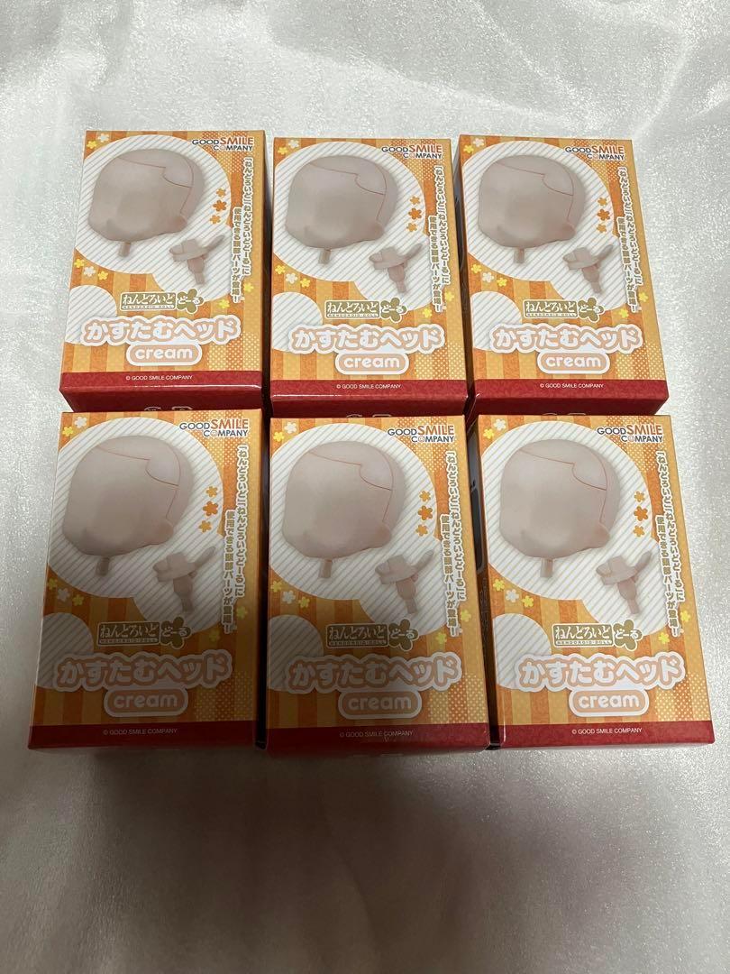ねんどろいどどーる かすたむヘッド cream　6個