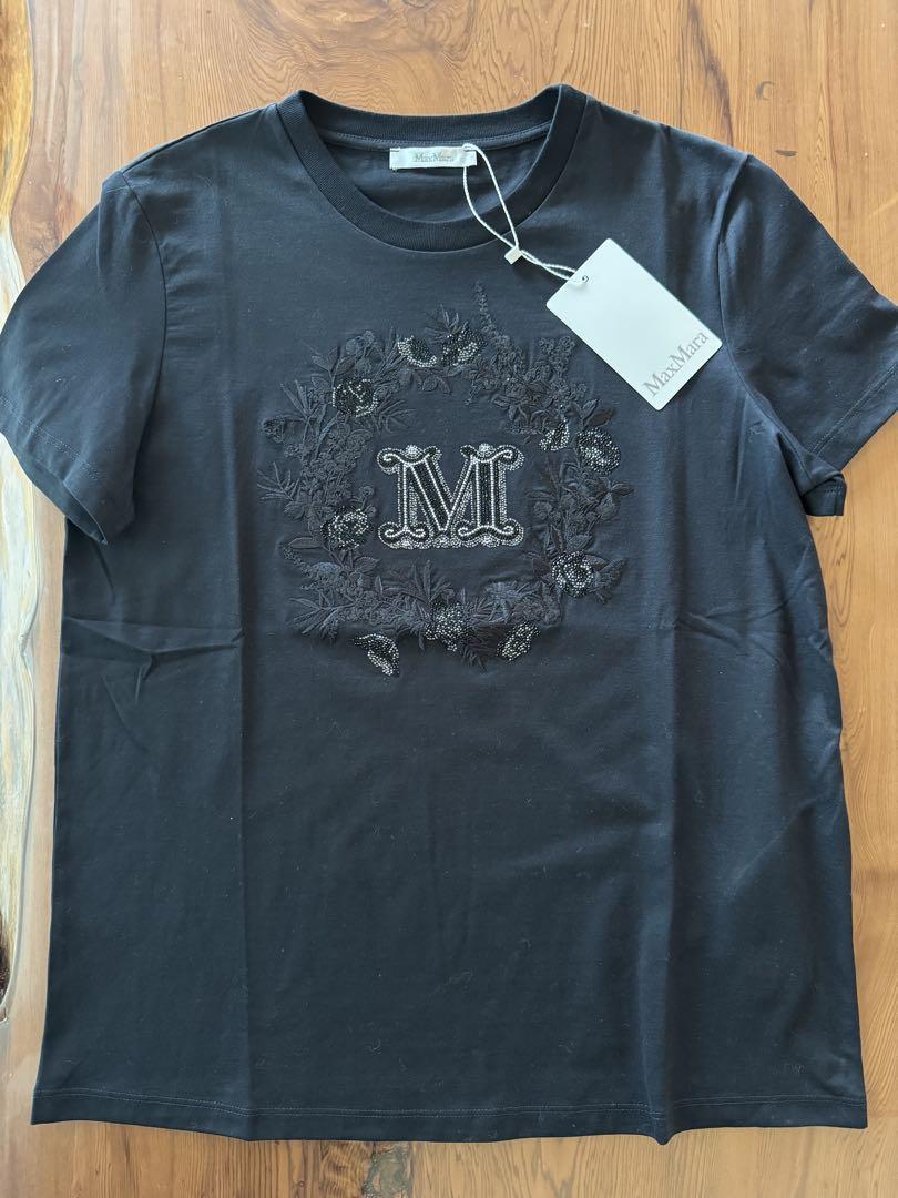 【新品未使用】Max Mara ELMO コットン ジャージー Tシャツ
