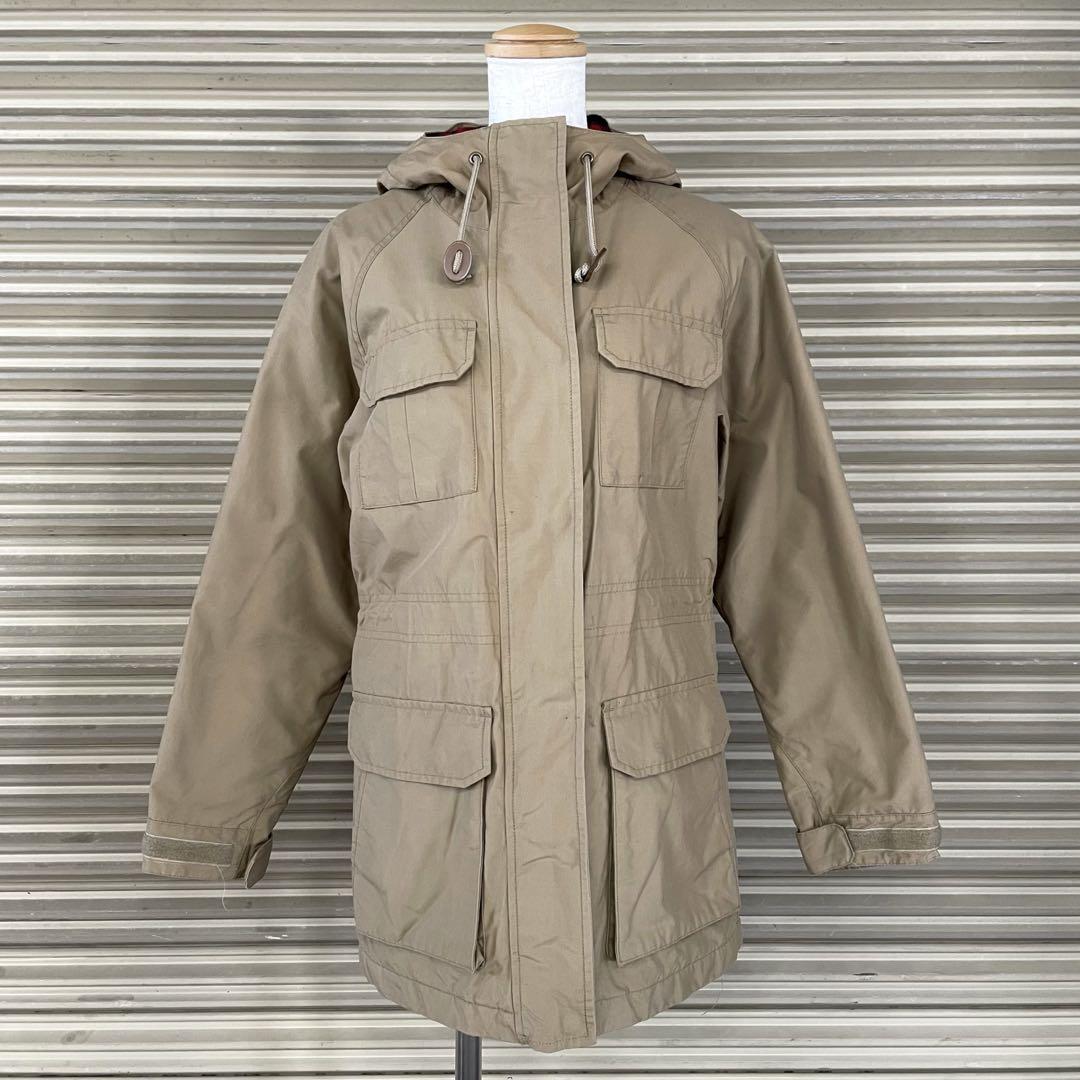 エルエルビーン 中綿 マウンテンパーカー ジャケット フーデッド 裏地チェック柄