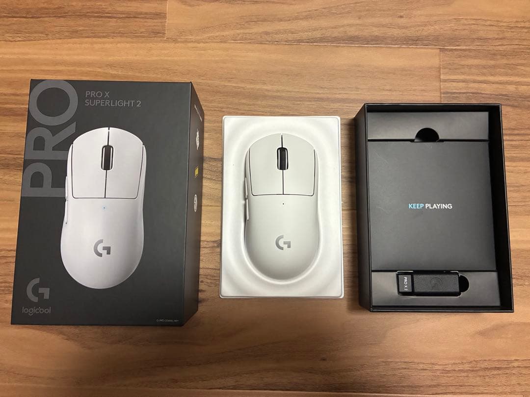 Logicool PRO X SUPERLIGHT 2 ホワイト