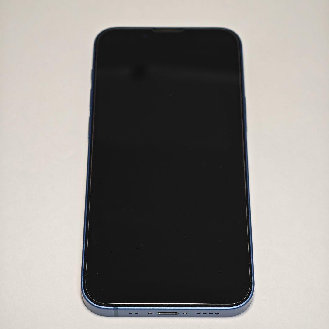 極美品 iPhone 13 mini 128GB ブルー ケース付き