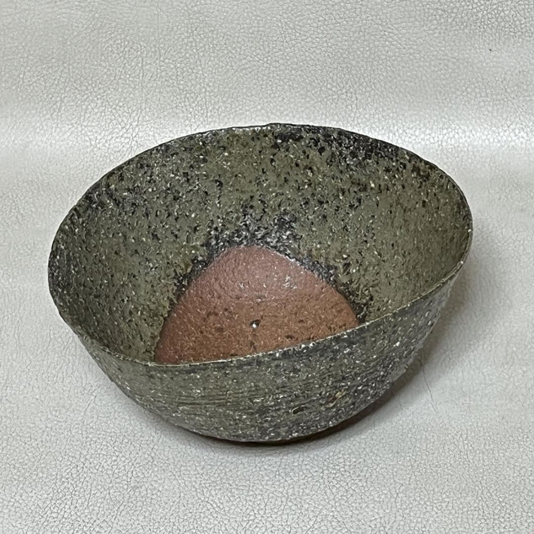 中村梅山 鉢 共箱 菓子鉢 茶道具 【k3315】