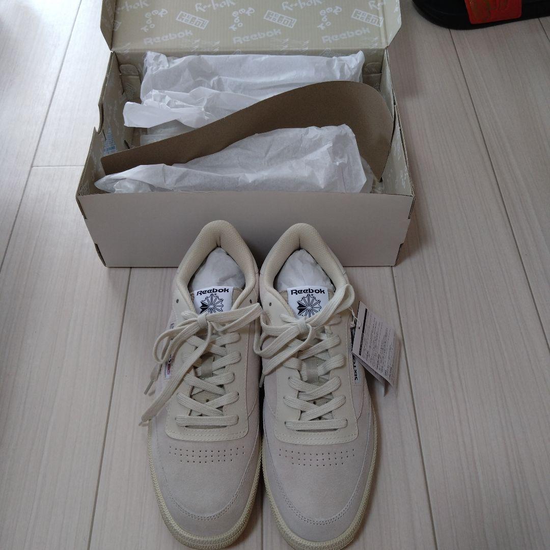 Reebok SixTONES スニーカー ベージュ