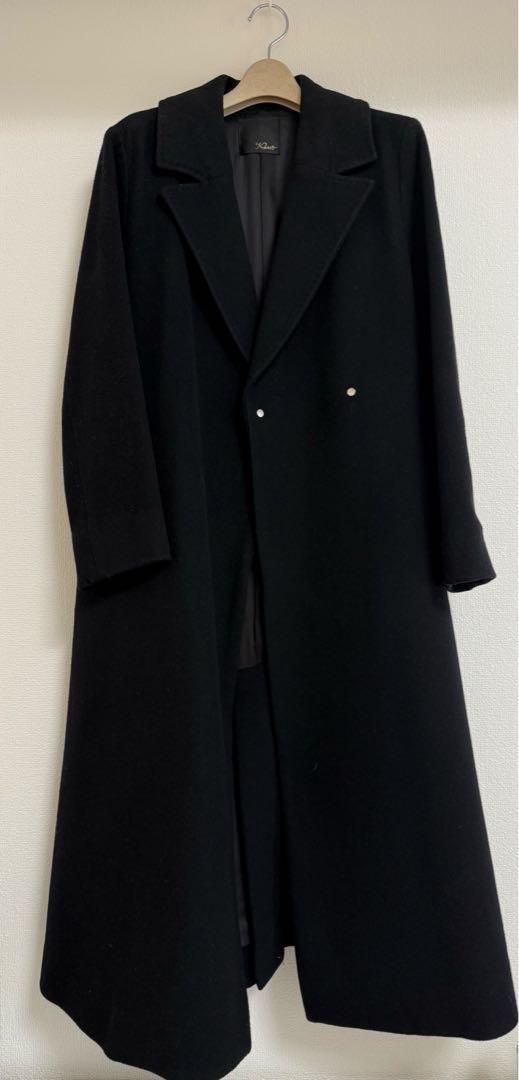 【500円引きクーポン】 美品】(定価5万円)URBAN RESEARCH 黒 チェスターコート ジャケット・アウター