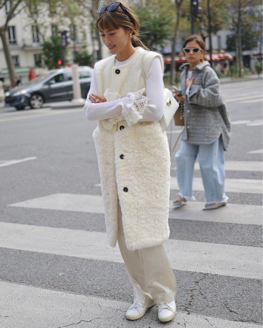 ジプソフィア♡GPKW-603 Wool Mohair Teddy Vest