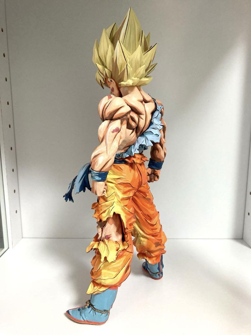 ドラゴンボール フィギュア リペイント 超サイヤ人 孫悟空 2次元彩色 一番くじ