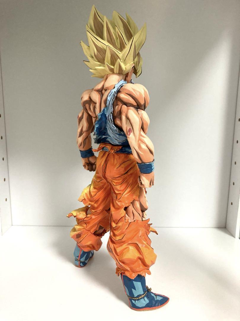 ドラゴンボール フィギュア リペイント 超サイヤ人 孫悟空 2次元彩色 一番くじ