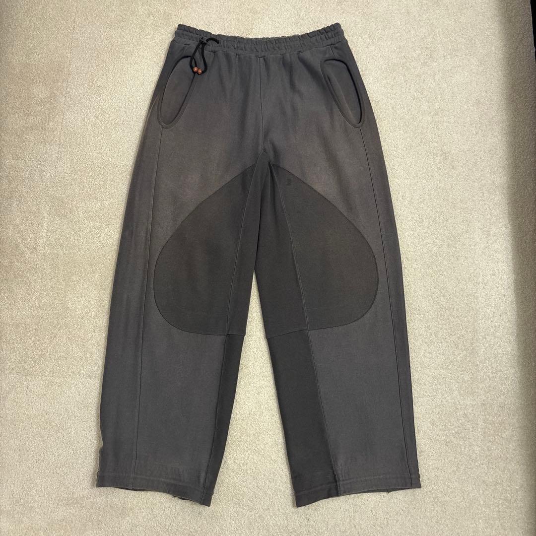 JIAN YE 23AW DAMAGE SOLID PANTS スウェットパンツ