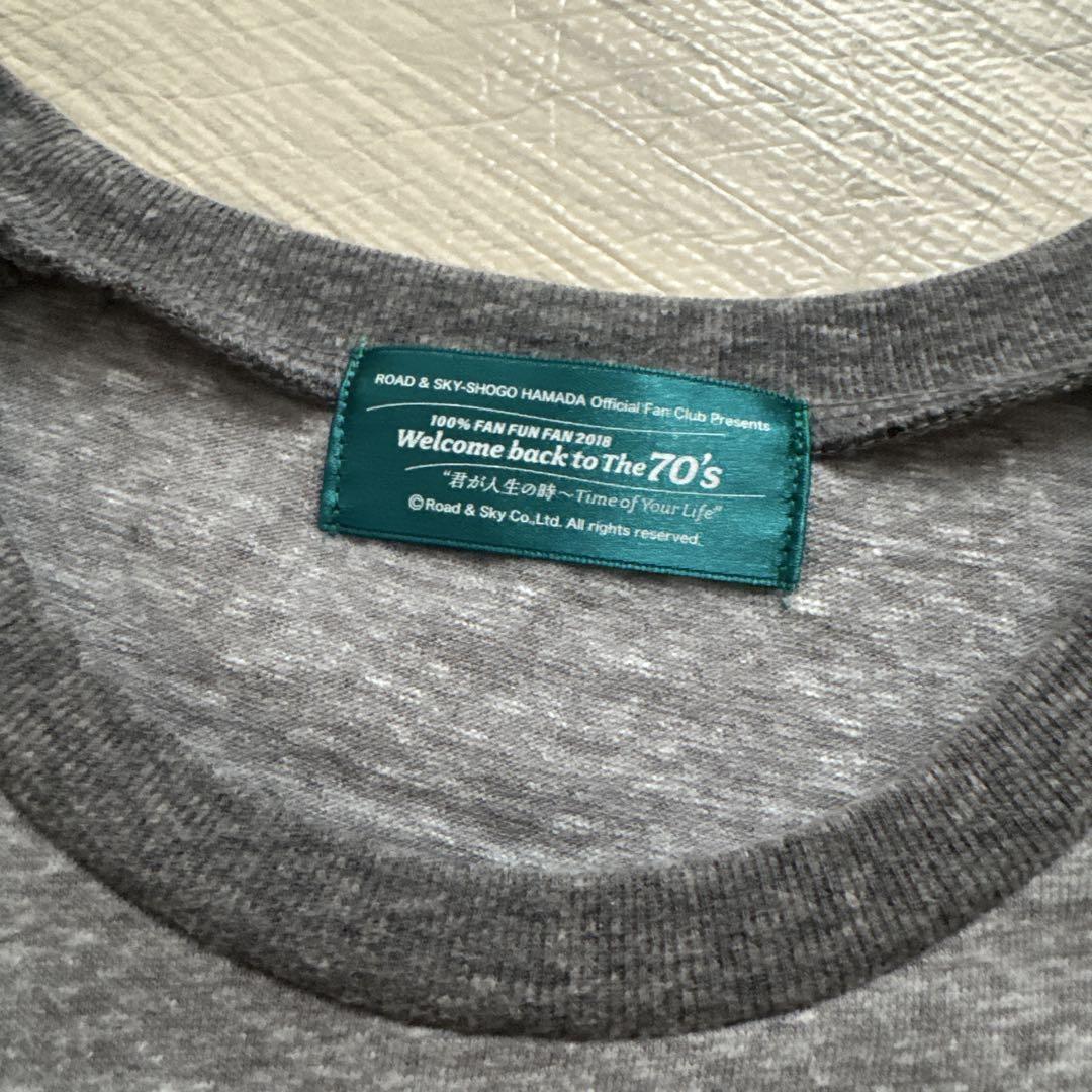 浜田省吾ファンクラブグッズラグランTシャツMサイズ 新品 浜田省吾ラグランTシャツ - メルカリ